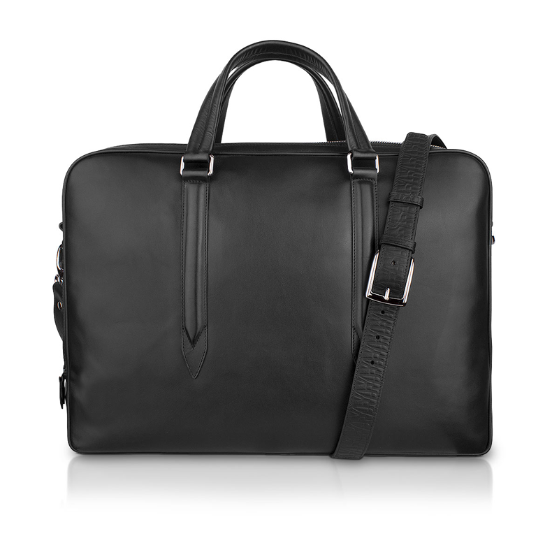 Laptop bag CROATA  Clasicum Thematic Thematic Thematic Black  Leather 100%  