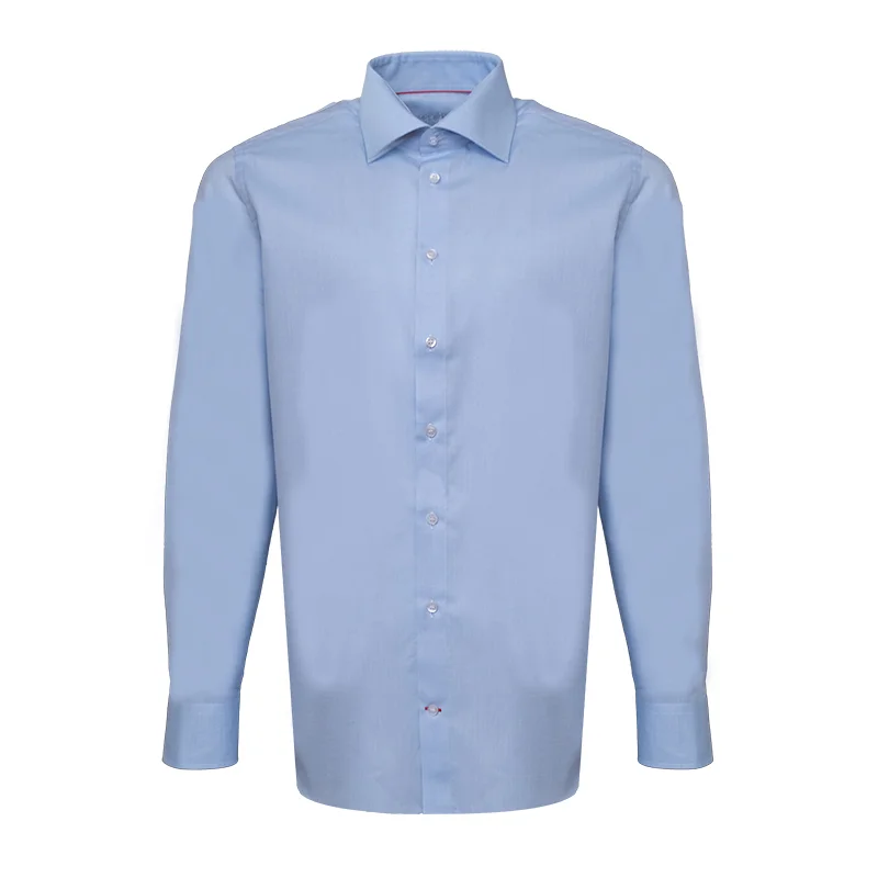 Dress shirt CROATA Brijuni Classic Tailored Small shapes Light blue  Cotton 100%  Long sleeve