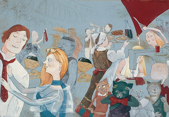 Children's Book Illustration, Ivan Gregov, 2003. 